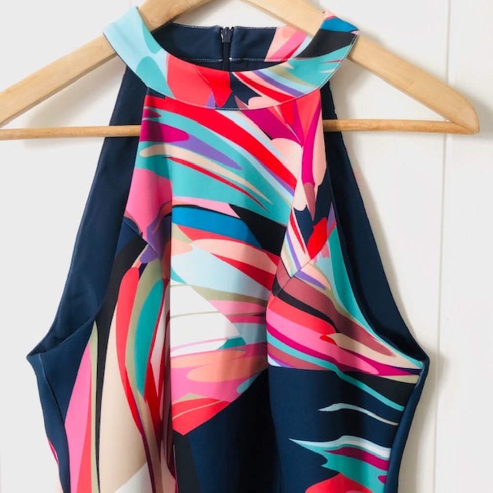 Trina Turk Emotion Halter Dress - Picture 8 of 12